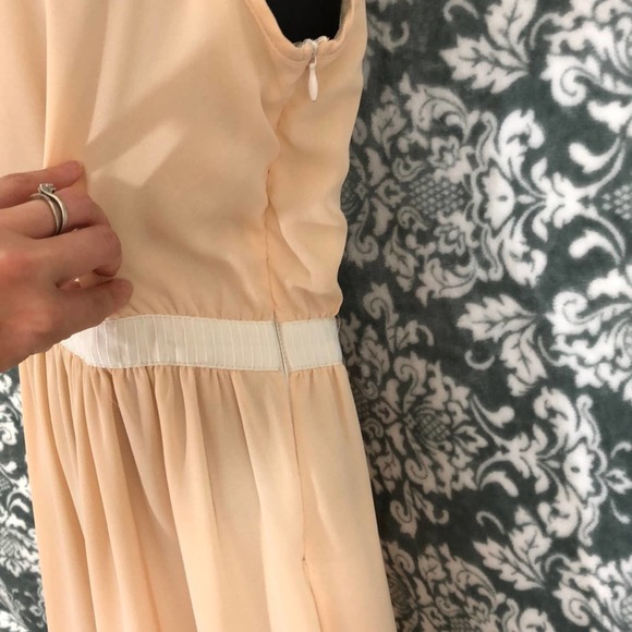 Crochet Peach Sundress by Very J Size M - Picture 2 of 15